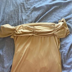 Champagne Midi Dress